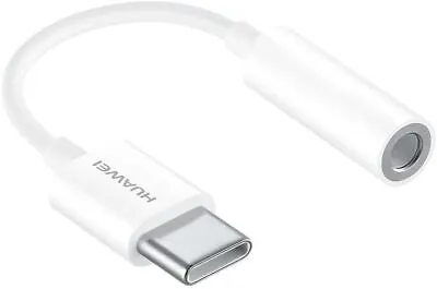 HUAWEI USB-C To 3.5 Mm Earphone/Headphone Audio Jack Adapter - White • £11.74