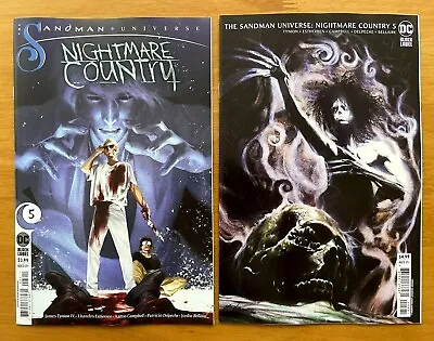 $8.05 • Buy Sandman Universe Nightmare Country 5 Main + Campbell Variant DC NM 