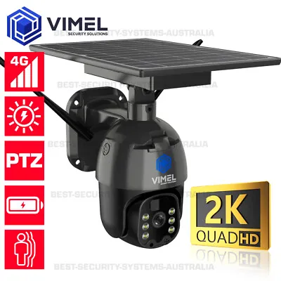 Construction Site 4G Stealth Security Camera Outdoor PIR QUAD HD 2K • $299
