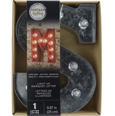 Silver Marquee Individual Letter Lights • $9.99