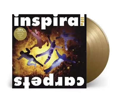 £21.99 • Buy INSPIRAL CARPETS Life Gold Coloured Vinyl New & Sealed Baggy Madchester