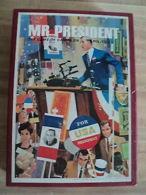 Mr. President 3M Game 1967 Vintage Bookshelf Edition Complete - Debate Politics • $16.99