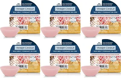 Yankee Candle 22g Wax Tart Melts 6 New Scented Room Fragrances  - 26 Scents • £12.88