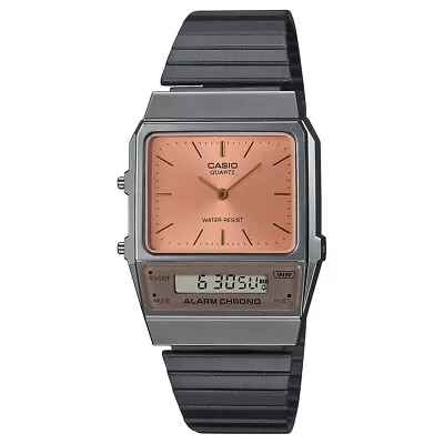 Casio Vintage Series Grey Orange Retro Style Digital Classic Watch AQ-800ECGG-4A • $206.10