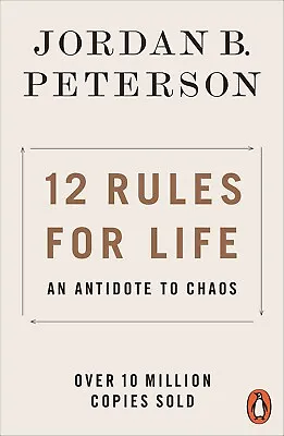 $15.99 • Buy 12 Rules For Life: An Antidote To Chaos By Jordan B. Peterson  |  PAPERBACK BOOK