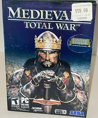 Medieval II 2 Total War Windows PC C Limited Edition NTSC NEW • $58.33