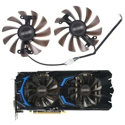 $13.27 • Buy 95MM GALAX GeForce GTX1070 1070Ti GPU Cooler Fan For KFA2 AMP Core Graphics Fan