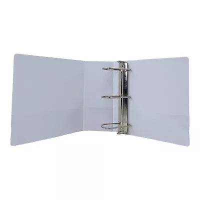 Samsill 5 Inch Binder D 3-Ring View Non-Stick Clear View Cover White 5  Binder • $22.74