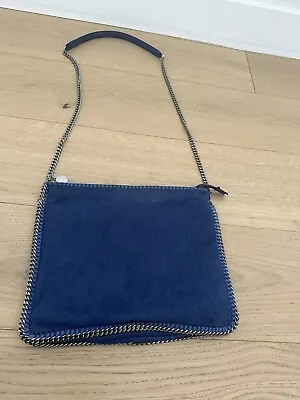 Stella McCartney Falabella Royal Blue Large Tote Bag • $229