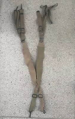 WW2 US Army M1936 Suspenders Used In Band Of Brothers Film Props 101st (5) • $56.83