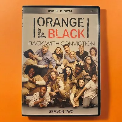 Orange Is The New Black: Season 2  (DVD Ultraviolet 2014) 4-Disc Set GOOD Cond • $5