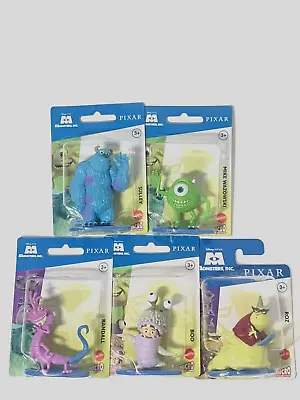 Mattel Micro Disney Pixar Monsters Inc. Set Of 5 SullyMikeBooRozRandall NEW • $17.50