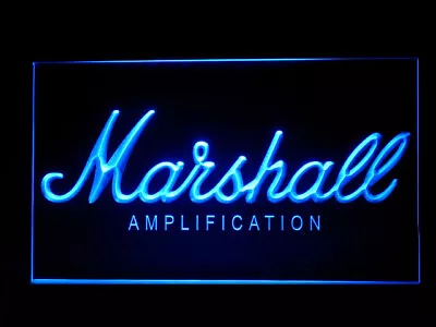 J565B Marshall Bass Amplifier For Recording Studio Display Decor Neon Sign • £23.52