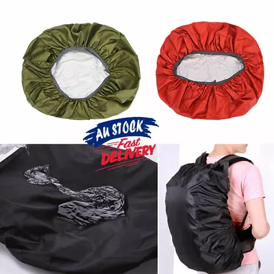 $6.85 • Buy 35L Backpack Travel Hiking Bag Outdoor Cover Rucksack WaterProof Rain Foldable