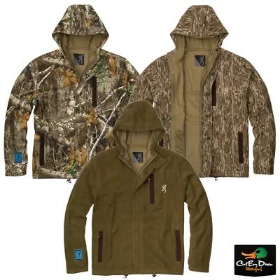 New Browning Hydro Fleece Full Zip Jacket • $129.90