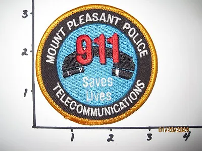 SC - Mount Pleasant Police 911 DISPATCHER Patch South Carolina Communications • $6.99