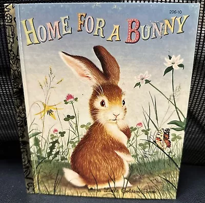 Home For A Bunny A Little Golden Book 1961 By Margaret Wise Brown • $2.49