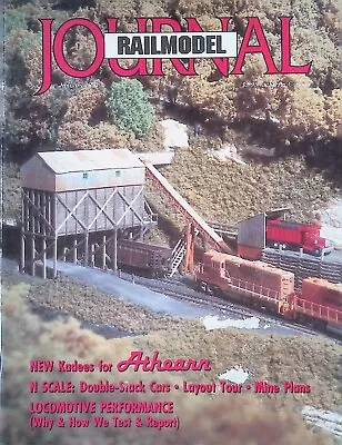 Railmodel Journal January 1993 New Kadees For Athearn N Scale Mine Plans • $11.99