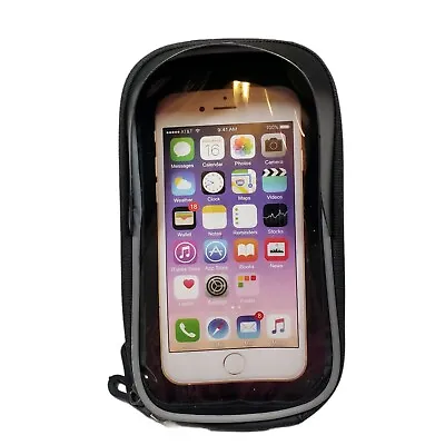 Waterproof Motorcycle Bike Cycling Handlebar Mount Holder Cell Phone Case Bag • $4.99