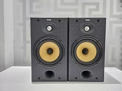 B&W Bowers & Wilkins DM601 S2 Bookshelf Speakers For Surround Sound/hifi • £199.99