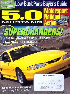 5.0 Mustang Magazine October 1998 Vol. 5 No. 10 • $6.26
