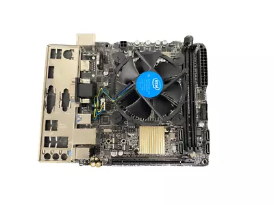 £84.99 • Buy I5-6400T @2.2GHz Quad CPU Asus H110I-Plus Mainboard NO RAM BUNDLE EF1601