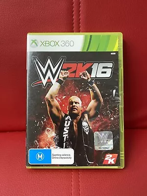 WWE 2K16 Microsoft Xbox 360 Game • $14