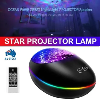 $29.41 • Buy LED Galaxy Starry Night Light Projector Lamp Ocean Star Sky Party Baby Room A