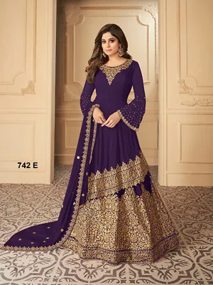 Pakistani Indian Designer Sharara Suit Eid Collection Gharara Suit Festive Wear • £25