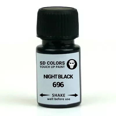 Night Black 696 For Mercedes Models Touch Up Paint Brush Chip Scratch Fix • $5.99