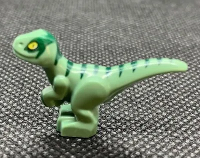 NEW LEGO Jurassic World Dinosaur BABY DINO Raptor Sand Green From Set 75938 • $13.61