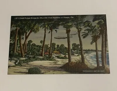 Island Target Range For Mac Dill Field Bombers At Tampa Florida FL Postcard • $9.99