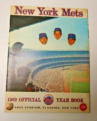 1969 New York Mets Mlb Baseball Yearbook Great Reprint! • $49.95