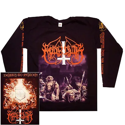 Marduk Heaven Shall Burn Long Sleeve Shirt S-XXL Black Metal Official  • $32