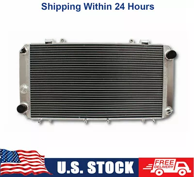 Aluminum Radiator For 1984-1989 1985 1986 1987 1988 Toyota MR2 AW11 MK1 1.6L（MT） • $78.99