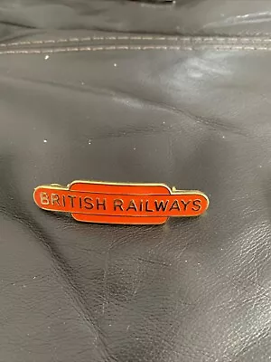 British Railways Enamel  Red Cap Badge  Surplus Stock Mint New • $12.62