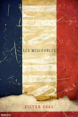 Les Miserables Victor Hugo Art Print Laminated Dry Erase Sign Poster 24x36 • $16.98