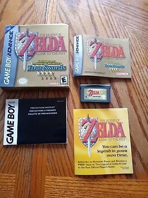 Legend Of Zelda Four Swords GBA GameBoy Advance *COMPLETE In Original Box! • $119.99