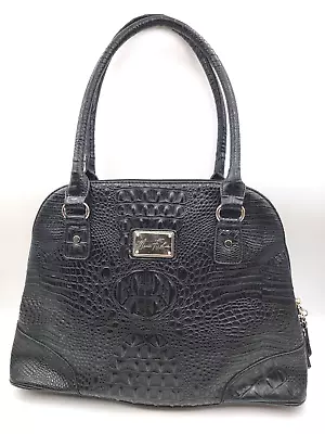 MARK FISHER  Handbag Purse Crocodile Embossed Vegan Large • $15