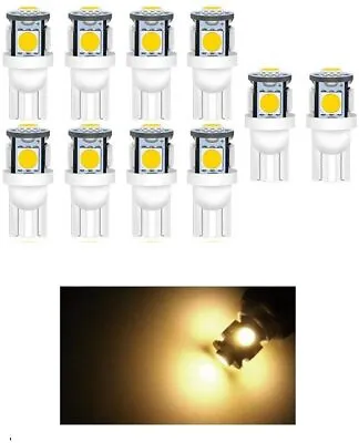 10 Pack T10T15 Wedge Bulb Warm White  LED For Malibu 12V AC/DC Landscape Light • $13.97