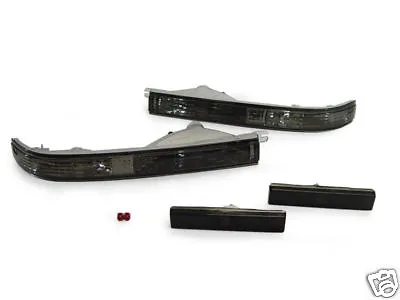 COMBO Smoke Bumper Signal + Rear Side Marker For 87-88 Toyota Supra Mk.3 Mk3 III • $79.16