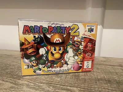 Mario Party 2 - Nintendo 64 - CIB NEAR MINT • $300