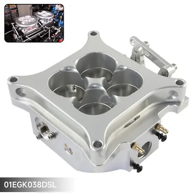 1000 Cfm 4-Barrel Square Bore Mechanical 4150 Carburetor & 1” Spacer For GM SBC • $259.16