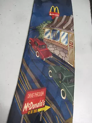 Vintage 90s McDonald's Drive-Thru Theme Necktie • $19.99