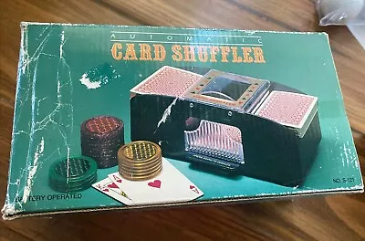 Vintage Automatic Card Shuffler Poker Antique Card Shuffler • $12.99