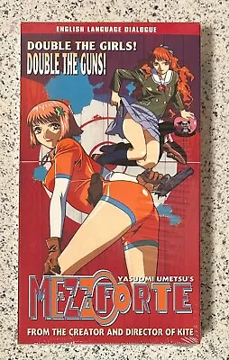 Mezzo Forte Anime VHS Video Tape English Dubbed New And Sealed VHTF Anime Works • $100