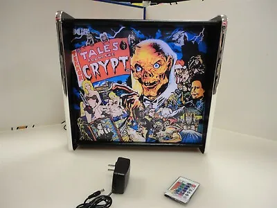 $149.95 • Buy Tales From The Crypt Data East Pinball LED Backglass Display Light Box