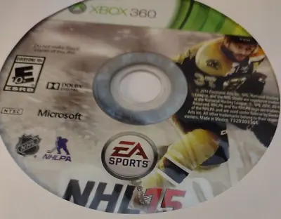 $5.89 • Buy NHL 15 (Microsoft Xbox 360 Disc Only, 2014)