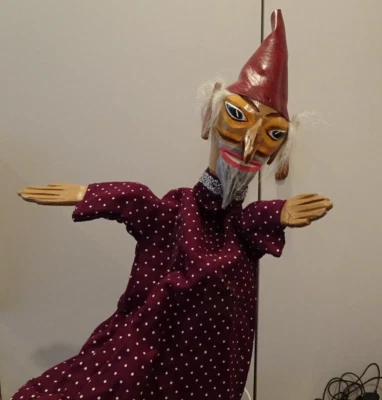 £59 • Buy Punch And Judy Puppet The Wizard