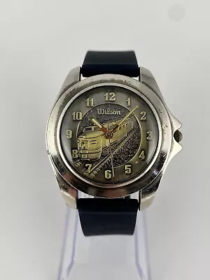 Vintage Train Lovers Wilson Watch-Train Collectors-Runs Great- Quartz Watch • $39.99